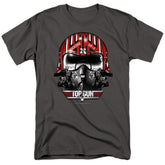 Top Gun Goose Helmet Men's 18/1 Cotton Short-Sleeve T-Shirt